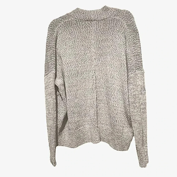 GAP Light Blue & White Open Front Knit Cardigan Sweater – Size M - Picture 4 of 5